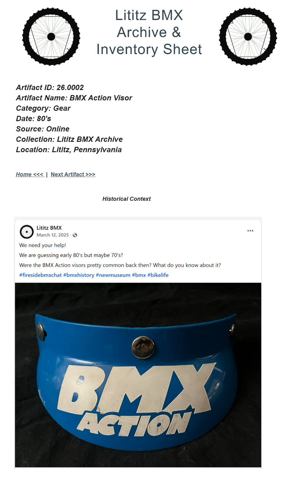 26.0002 — BMX Action Visor
