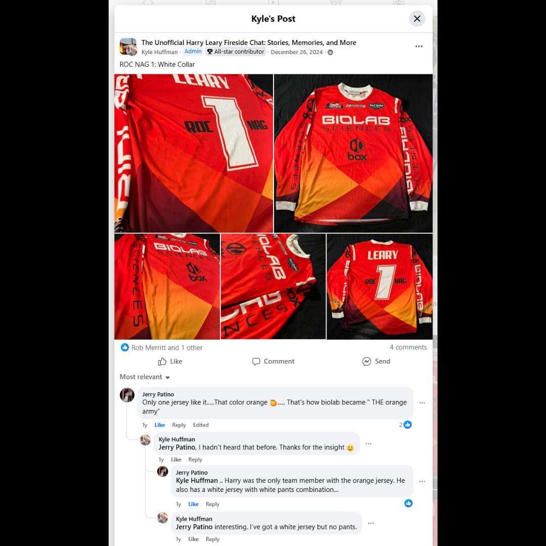 26.0023 — Leary Biolab ROC 1 Jersey