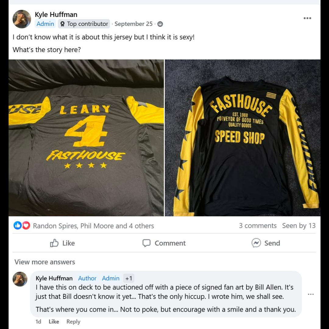 26.0025 — Leary Fasthouse "4" Jersey