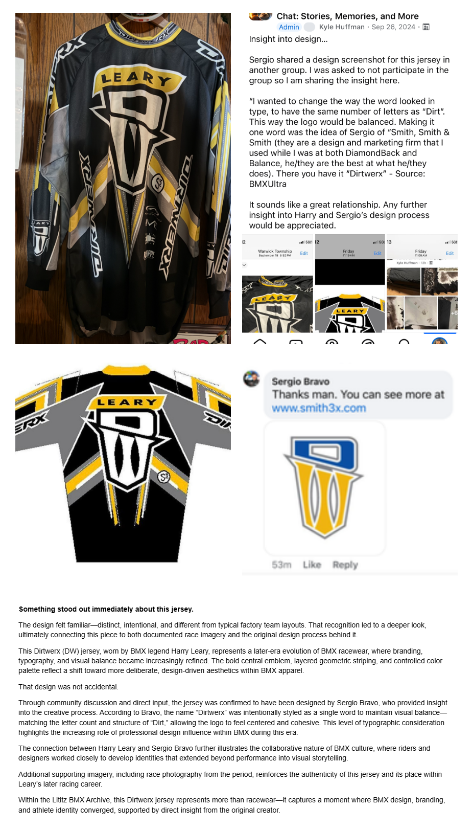 26.0063 — Harry Leary DIRTWERX Jersey