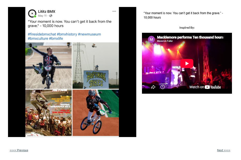Track 19: Your Moment Is Now