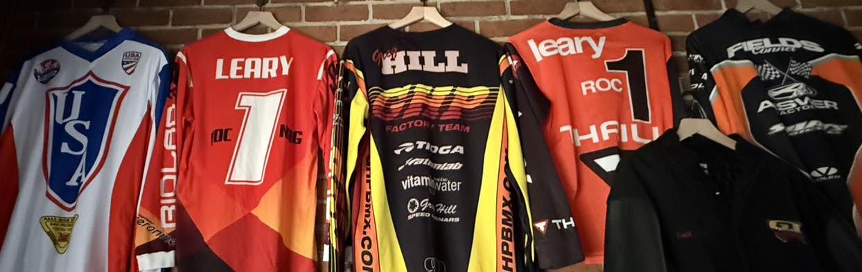 Lititz BMX physical jersey wall