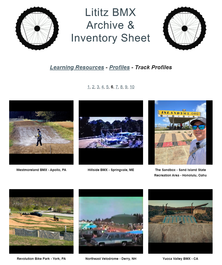 Track Profiles page 6 top capture