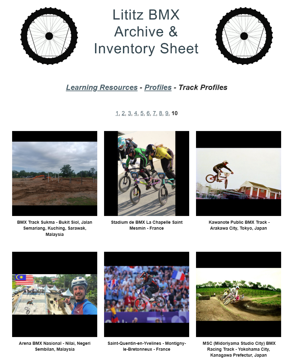 Track Profiles page 10 top capture