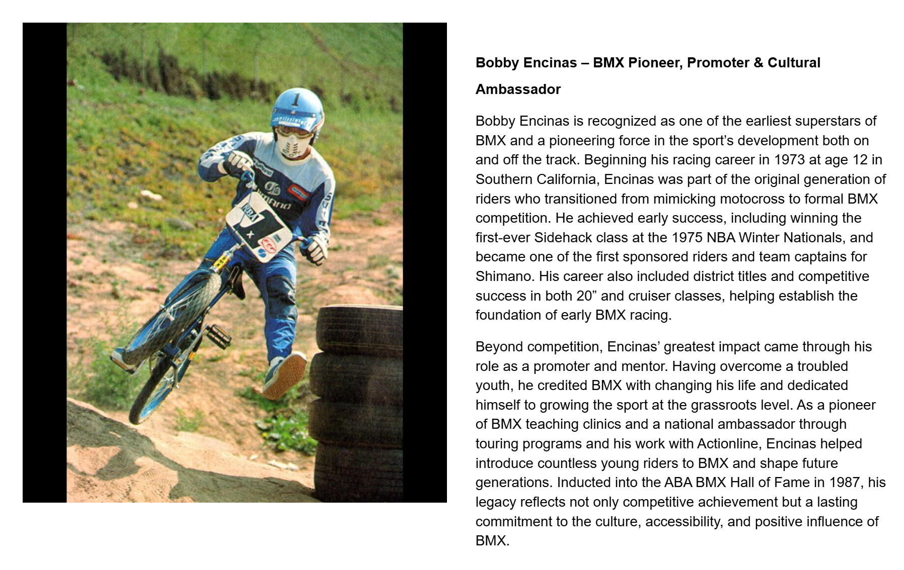 Full archived capture of the Encinas Interactive BMX Word Search learning page