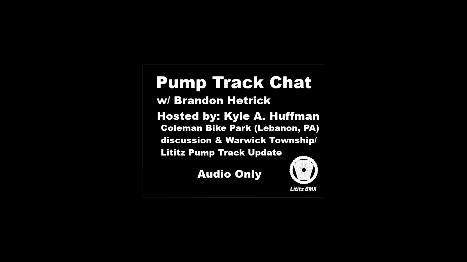 Repository navigation thumbnail for Pump Track Chat 2: Coleman Bike Park and Warwick Township update