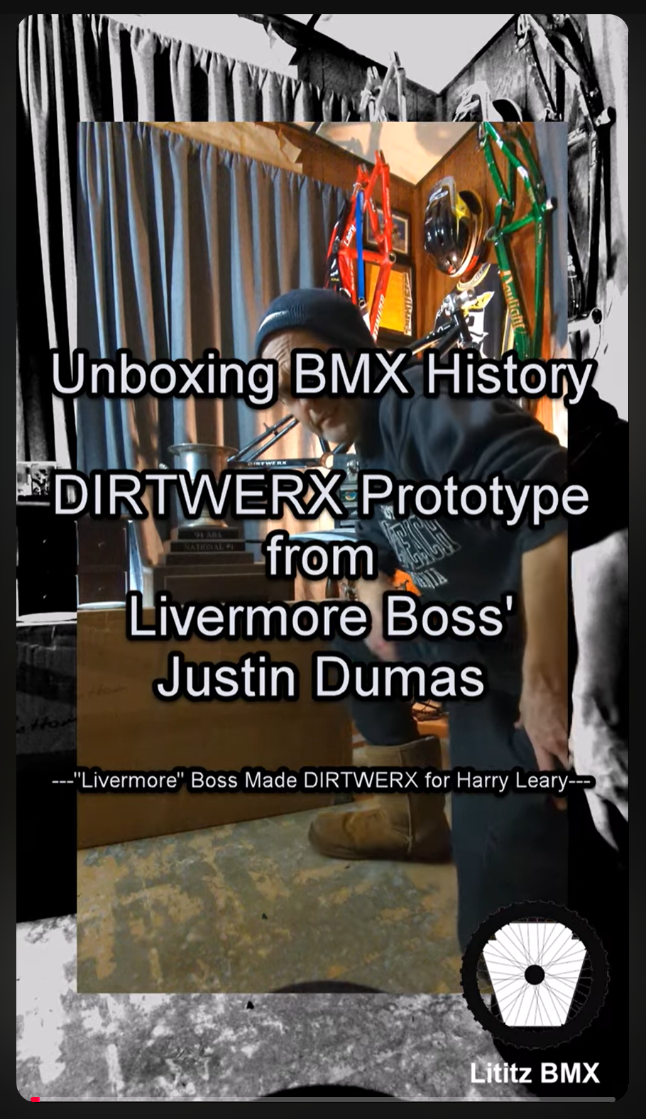 Submitted source image for Harry Leary DIRTWERX PR12 Prototype from Justin Dumas / Livermore Boss.